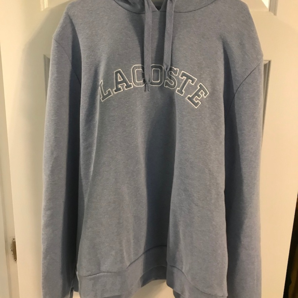 3XL Baby Blue Lacoste Hoodie